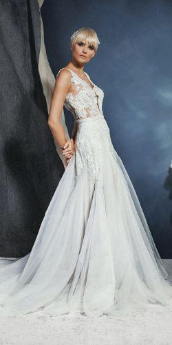 predrag djuknic wedding dresses sheath sleevelss lace 2017