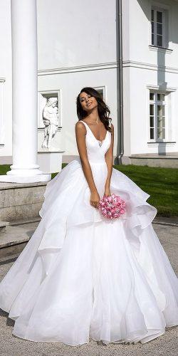 collection love in the palace tina valerdi wedding dresses cup sleeves v shape ballgown natural waist 9F8A1288