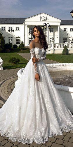 collection love in the palace tina valerdi wedding dresses long sleeves heart shape ballgown 9F8A1588