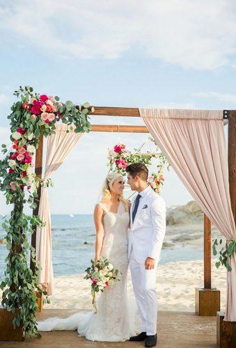 Wedding Arches Decorated With Tulle