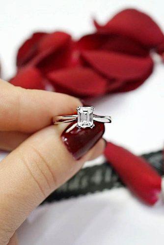 engagement ring designers solitaire classic wedding ring emerald cut diamonds4lifemelbourne