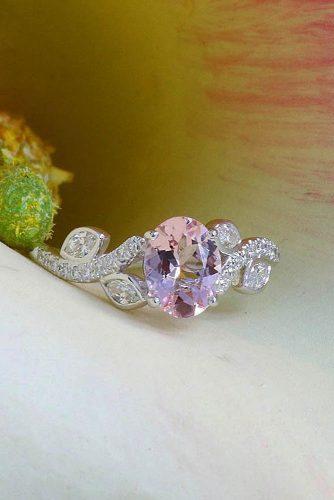 engagement ring designers unique diamond engagement ring pink diamond oval masinadiamonds