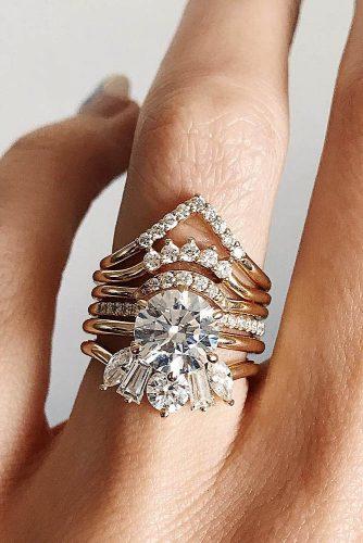 engagement ring designers wedding ring set stackable engagement rings marrowfine_