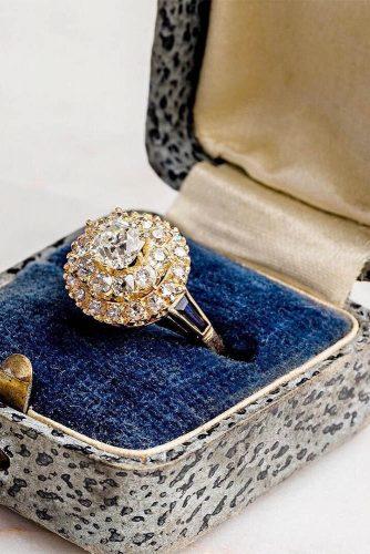 engagement ring designers yellow gold double halo engagement rings trumpetandhorn