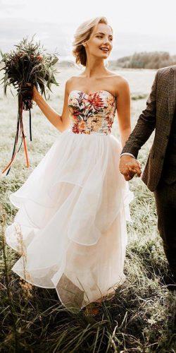 floral wedding outfits