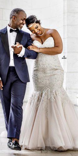 plus size wedding dresses mermaid vintage sweetheart strapless blush skirt amyanaizphoto
