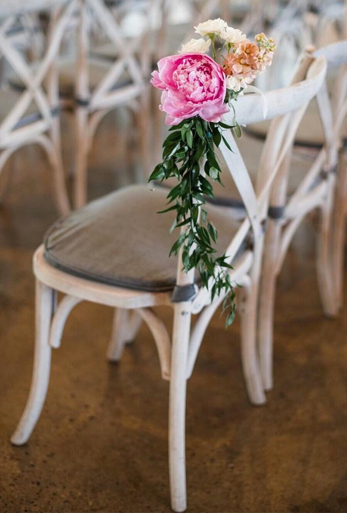 wedding chair decorations simple flower decor timeintopixels