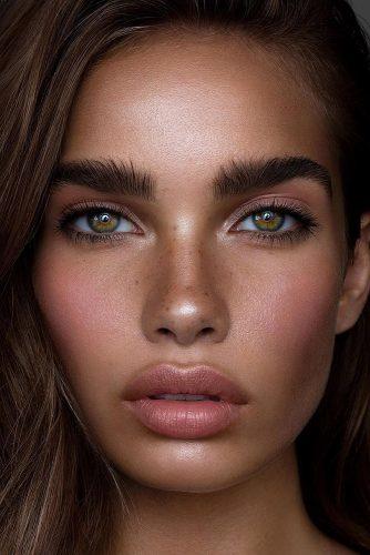 wedding makeup 2019 strobing for brunette bride tamarawilliams1