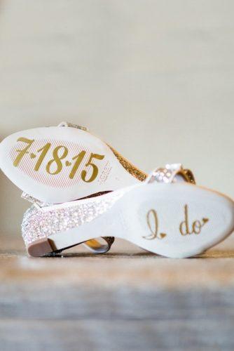 wedding shoe ideas decals on the soles marianne wiest photography