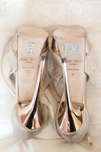 wedding shoe ideas stickers on the soles up studios
