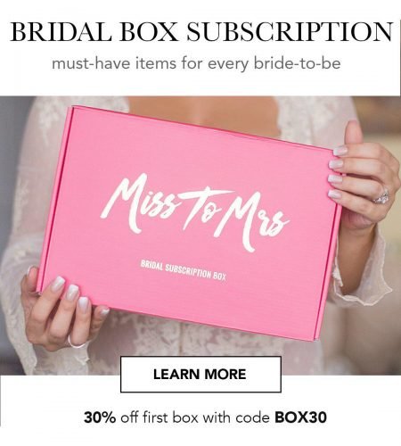 bridal subscription box miss to mrs