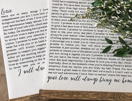 How To Write Wedding Vows Examples And Template Wedding Forward