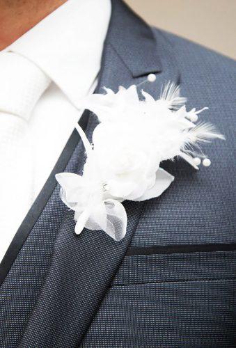 real wedding adarshna aurmen grooms boutiniere ferndara creative