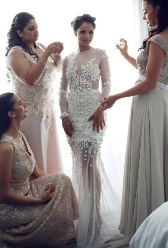 real wedding gabriella jordan bride and bridesmaids image haus