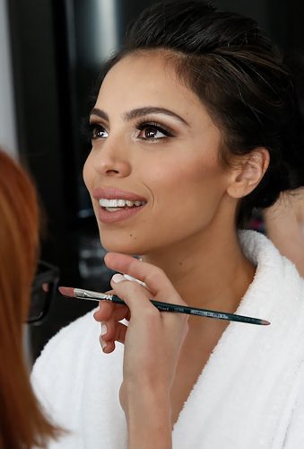 real wedding gabriella jordan bride make up image haus