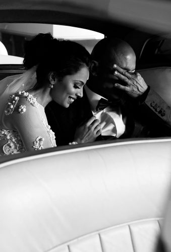 real wedding gabriella jordan bride with dad image haus