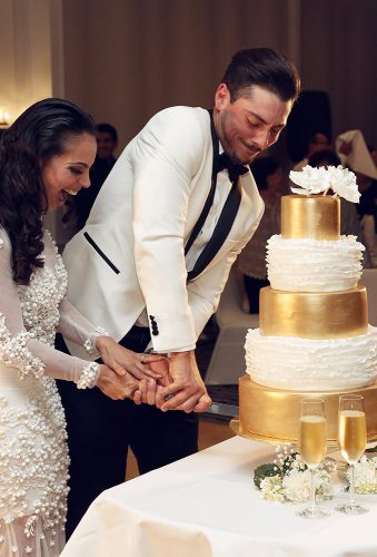 real wedding gabriella jordan cute wedding cake image haus