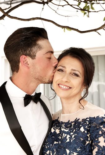 real wedding gabriella jordan groom with mom image haus