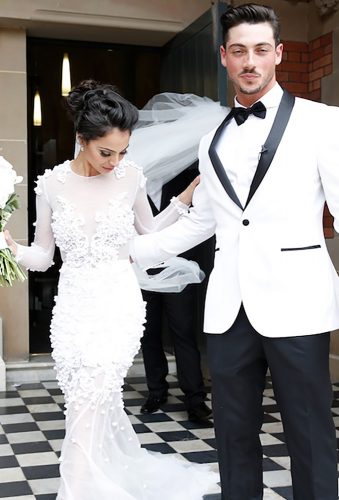 real wedding gabriella jordan wedding exit image haus