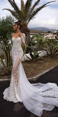 tina valerdi wedding dresses lace long sleeves mermaid Pamela