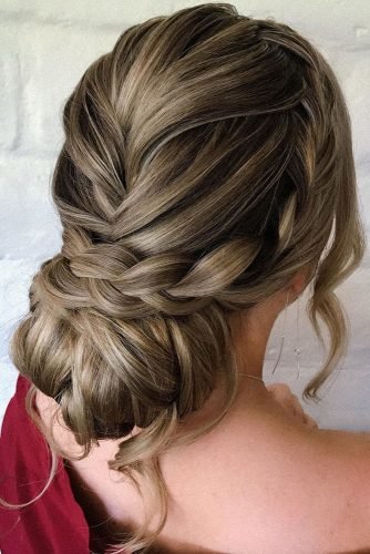 33 Wedding Updos With Braids Wedding Forward