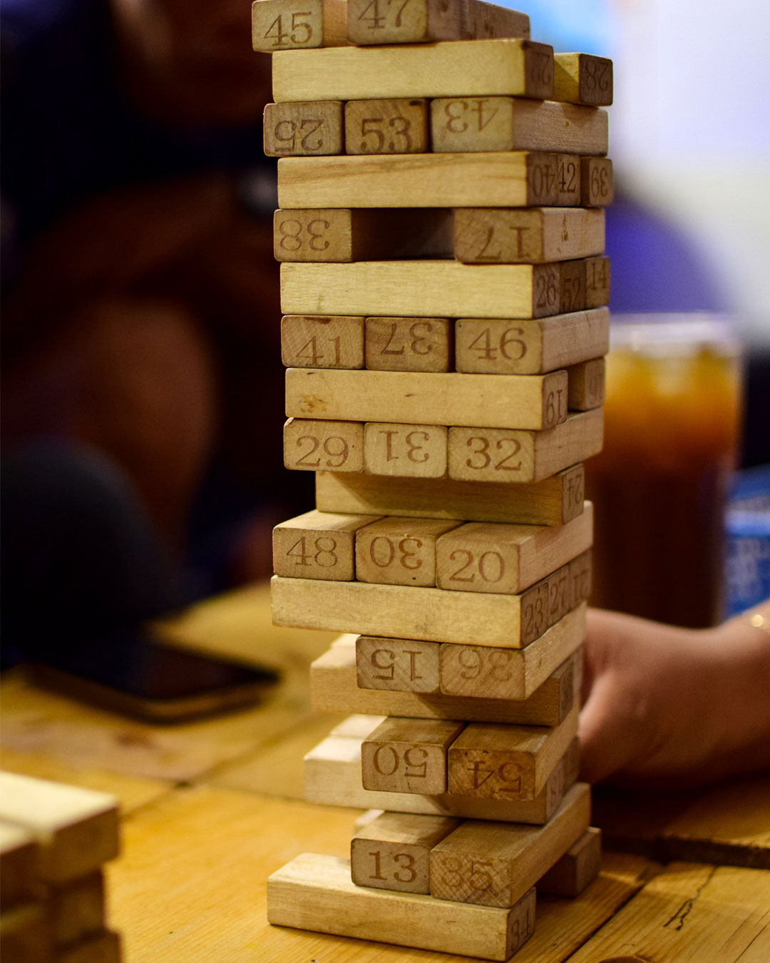 bachelor party games jenga
