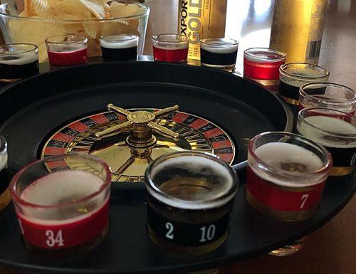 bachelor party games shot roulette