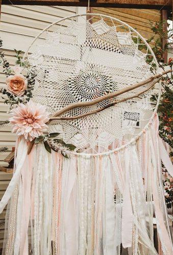 bohemian wedding receptions boho dream catchers kararohlphoto