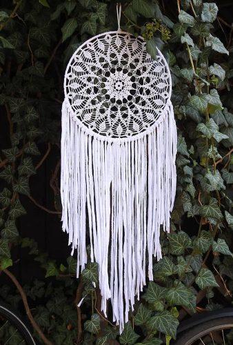bohemian wedding receptions dream catchers swiezo malowane rekodzielo