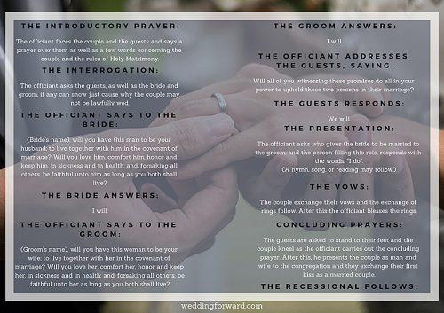christian wedding ceremony outline1