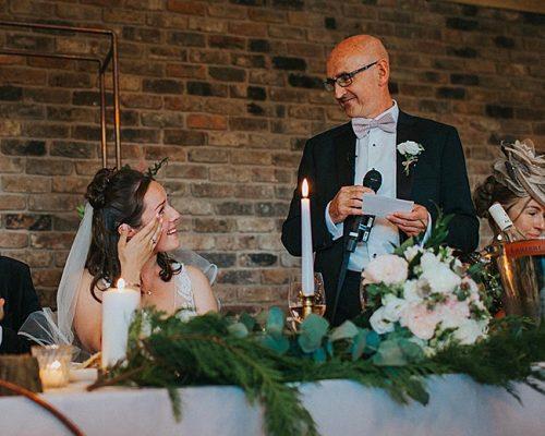 father of the bride speeches wedding celebration toast