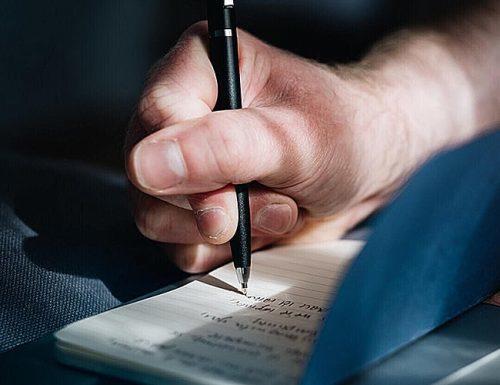 groom speech hand groom writing a speech