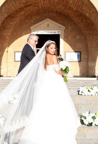 real wedding batroun lebanon bride and dad studio georges youssef