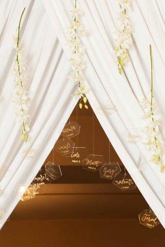 wedding decor 2019 hanging clear acrylic table plan blue rose photography