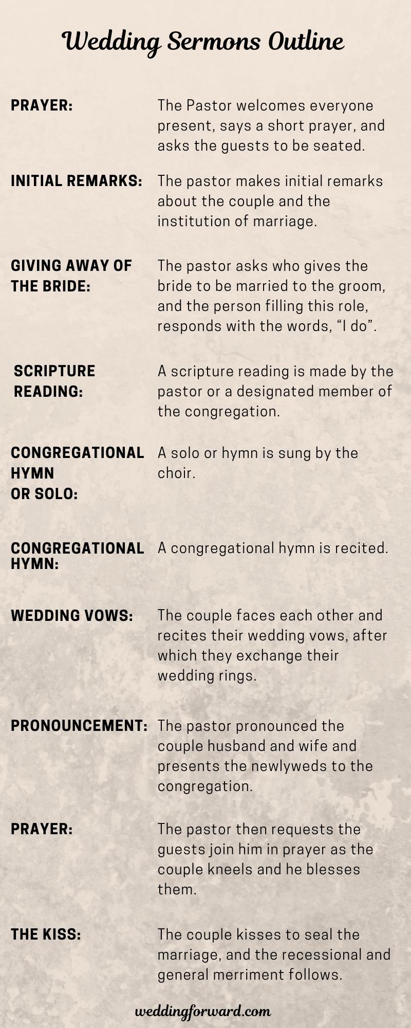 9 Wedding Sermons 2020 Outline Free Download Wedding Forward