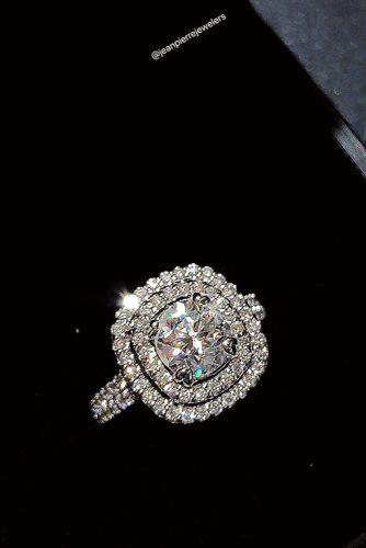 anniversary rings double diamond halo engagement rings white gold engagement rings beautiful anniversary rings ring boxes