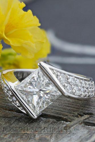 anniversary rings unique anniversary rings white gold engagement rings princess cut diamond engagement rings
