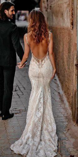 fitted beach wedding dresses