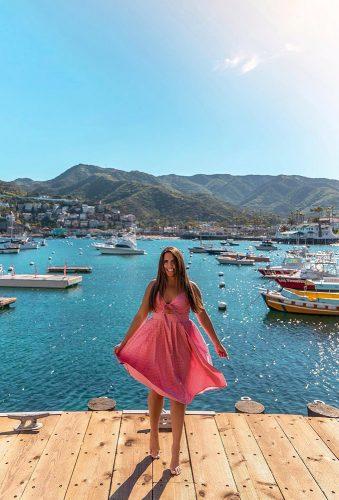 best honeymoon destinations girl in red dress latravelgirl