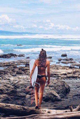 best honeymoon destinations girl on the beach mokumsurfclub