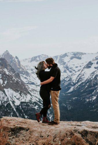 best honeymoon destinations kiss in rocky mountains vowofthewild