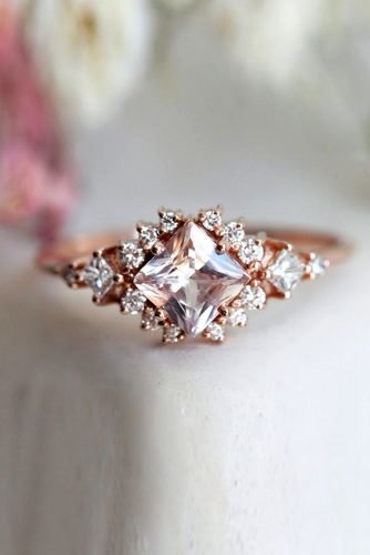 engagement ring halo engagement rings diamond engagement rings rose gold engagement rings capucinnejewelry