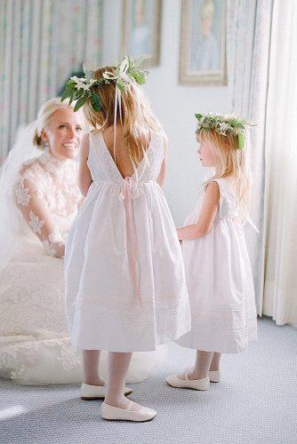 flower girl dresses v back rustic simple country josevilla