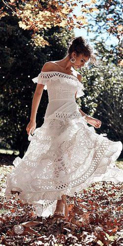grace loves lace wedding dresses icon latest collection a line skirt ivory tone off the shoulder coco