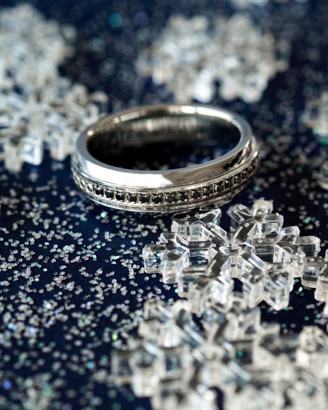 mens wedding bands black diamond rings2