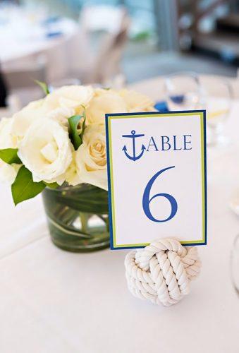 nautical wedding decor ideas nautical table sign MysticKnotwork