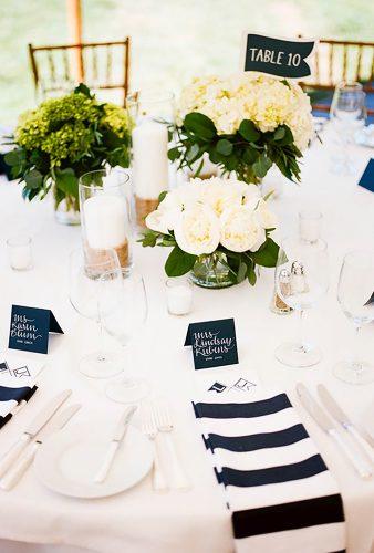 nautical wedding decor ideas tautical table decor briantropiano