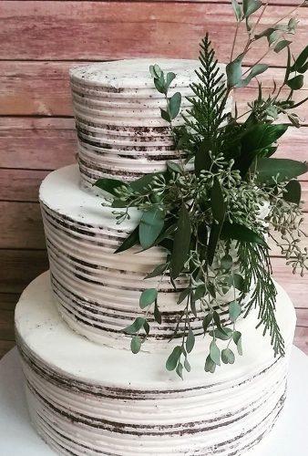 spring wedding cakes cale with greenery shelbylynnscake