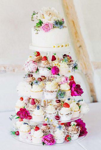 spring wedding cakes white cake with cup cake damiela porwol