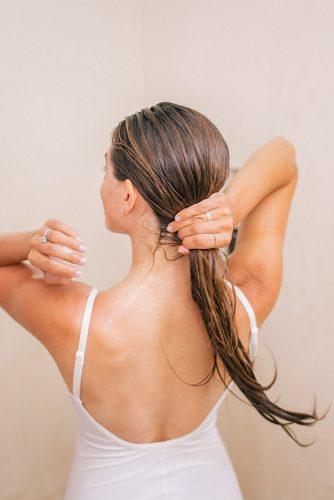 wedding beauty plan long wet hair care routine juliahengel